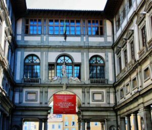Galería de los Uffizi en Florencia