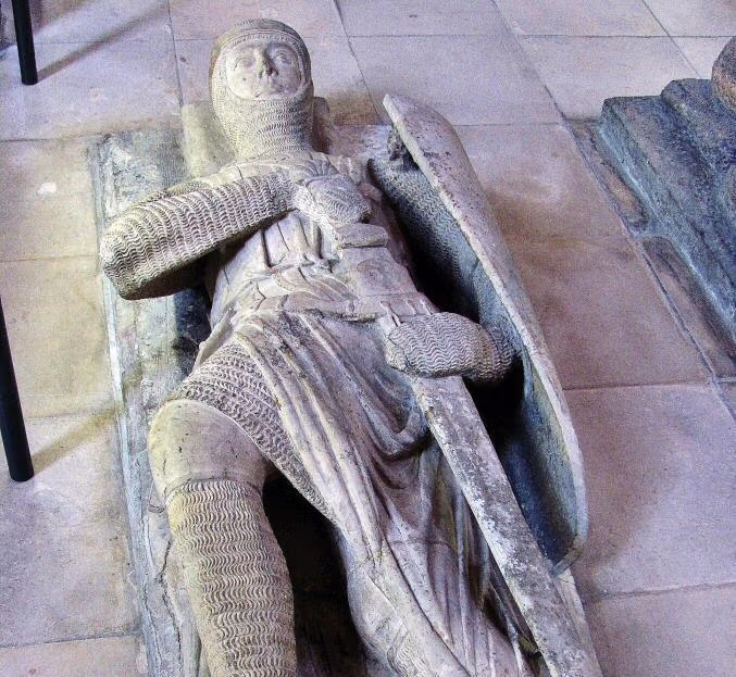 Efixies dos cabaleiros templarios na Igrexa do Temple en Londres