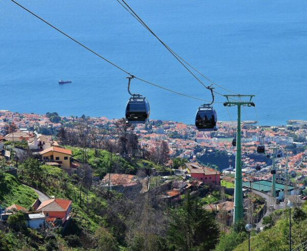 Teleférico de Funchal en Madeira
