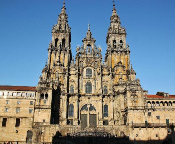 Catedral de Santiago de Compostela en Galicia