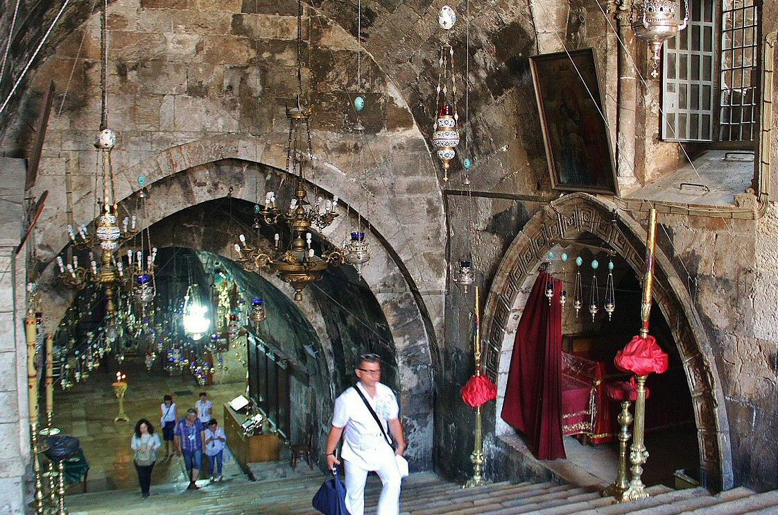 Tumba de la Virgen María en Getsemaní en Jerusalén