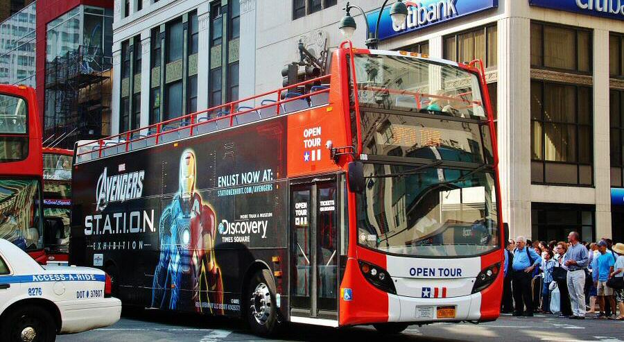 Autobús turístico en Nueva York