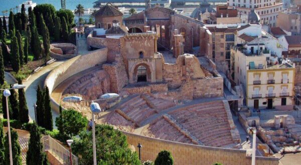 Teatro romano de Cartagena en Murcia