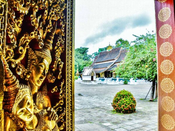 Templo de Wat Xieng Thong en Luang Prabang en Laos