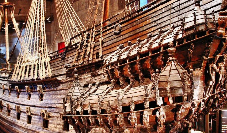 Museo Vasa en Estocolmo en Suecia