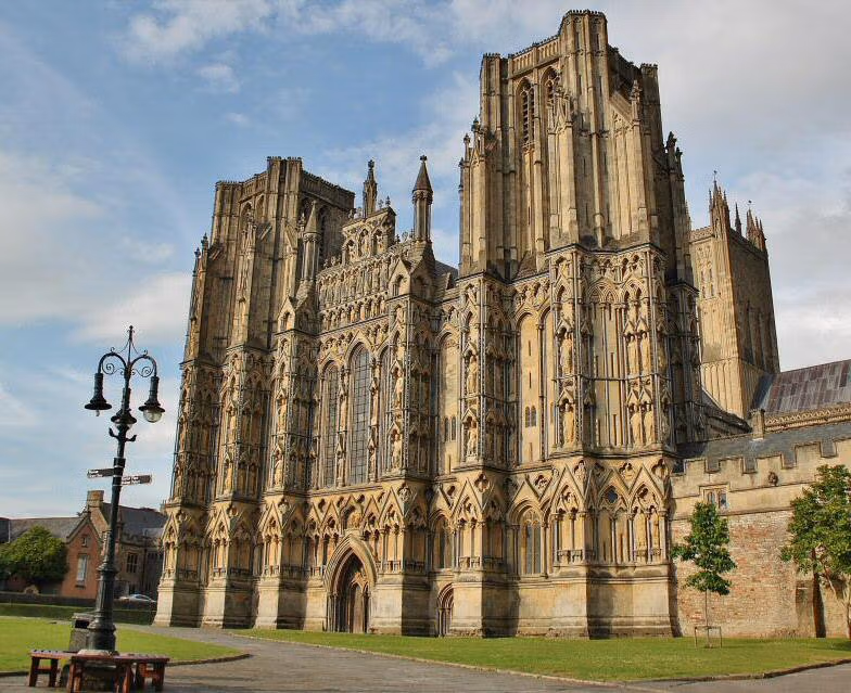 Wells Cathedral i Sør-England