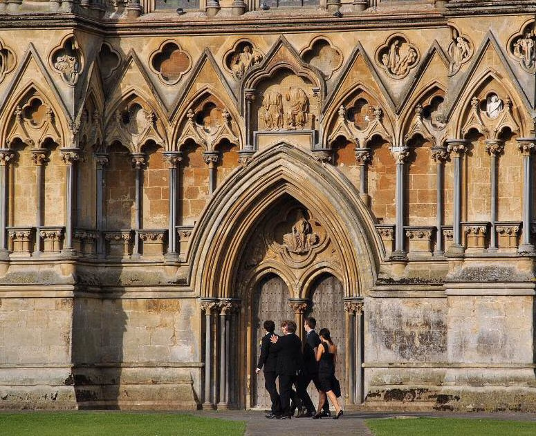 Wells Cathedral i Sør-England