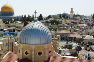 Vistas de Jerusalén desde el Hospicio austriaco