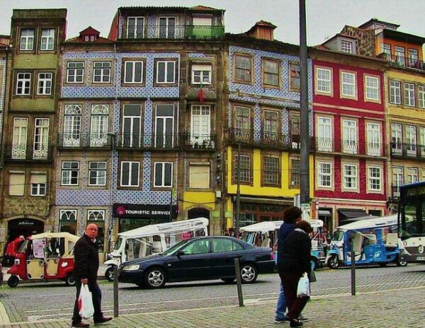 Rincón del casco antiguo de Oporto