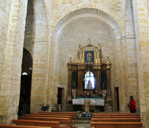 Ermita de la Anunciada en Urueña en la provincia de Valladolid