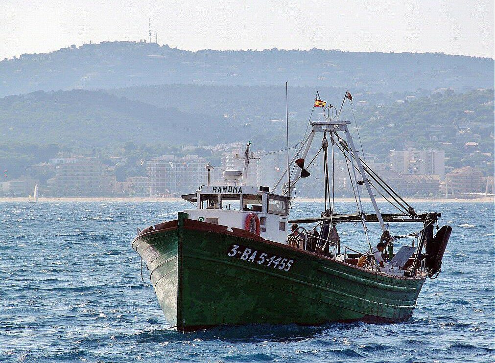 Barcos de Pesca en Palamós en Costa Brava