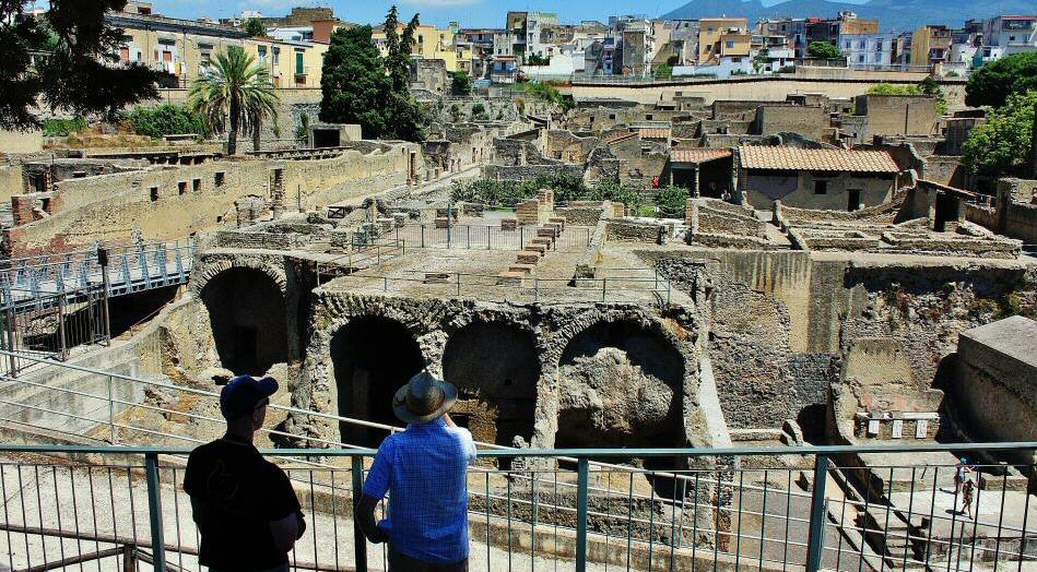 Excavaciones arqueológicas de Herculano