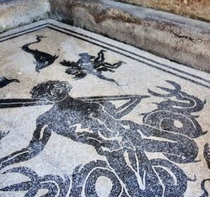 Женские бани на раскопках Геркуланума Женские бани на раскопках Геркуланума