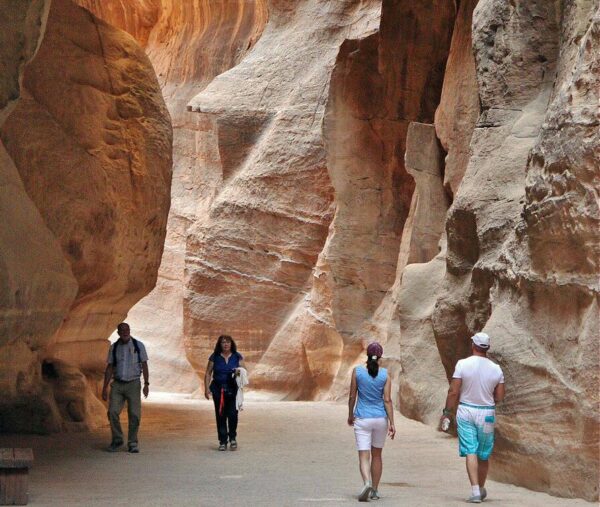Desfiladero Siq en Petra