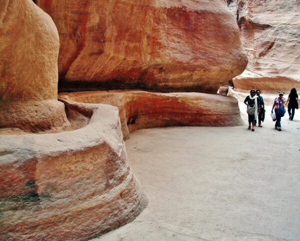 Desfiladero Siq en Petra