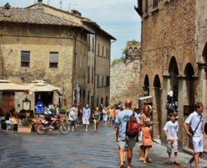 Rincón de San Gimignano en Toscana Rincón de San Gimignano en Toscana