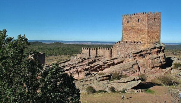 Castillo de Zafra en la provincia de Guadalajara