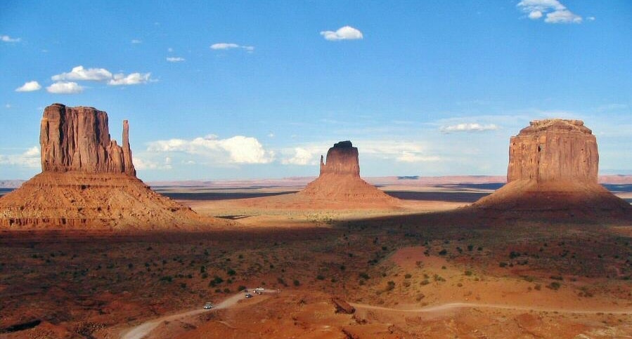 Paisajes del Monument Valley al oeste de Estados Unidos
