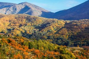 Paisajes del Valle del Jerte en otoño