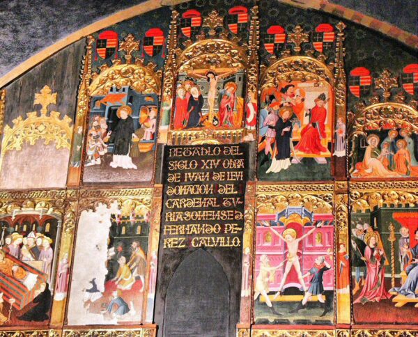 Retablo gótico de Juan de Levi en la Catedral de Tarazona