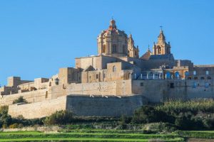 Mdina, ciudad medieval amurallada en Malta
