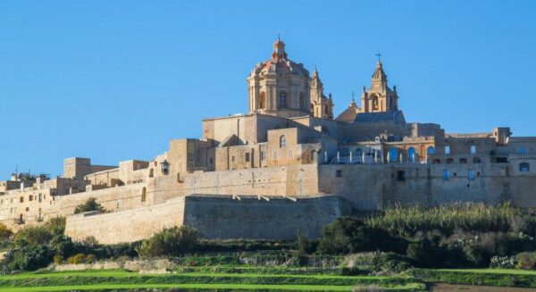 Mdina, ciudad medieval amurallada en Malta