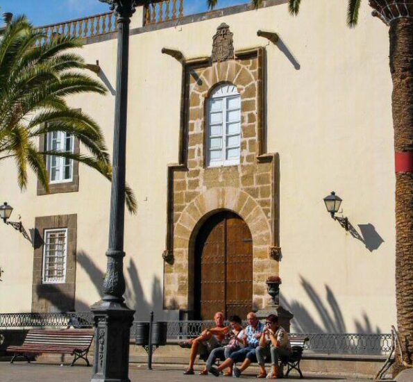 Plaza de Santa Ana en Vegueta en Las Palmas de Gran Canaria
