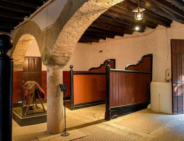 Stallen til Palacio de las Dueñas i Sevilla