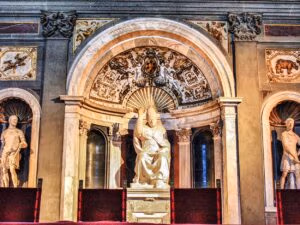 Hall of the Cinquecento in the Palazzo Vecchio in Florence