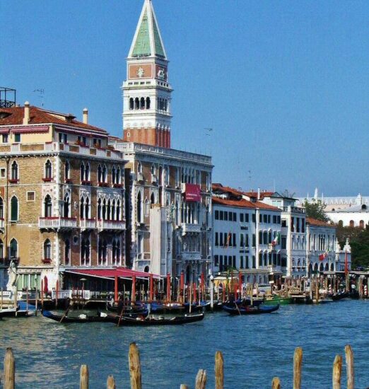 Gran Canal de Venecia en Italia