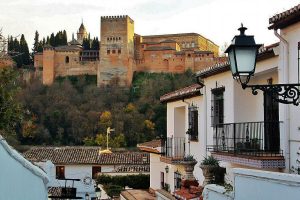 Alhambra de Granada desde el barrio del Albaicín