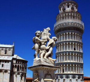 Torre de Pisa en la Toscana de Italia