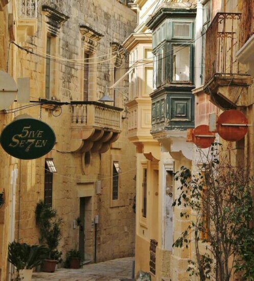 Rincón de Birgu en Malta