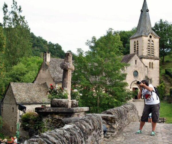 Belcastel en Aveyron al sur de Francia