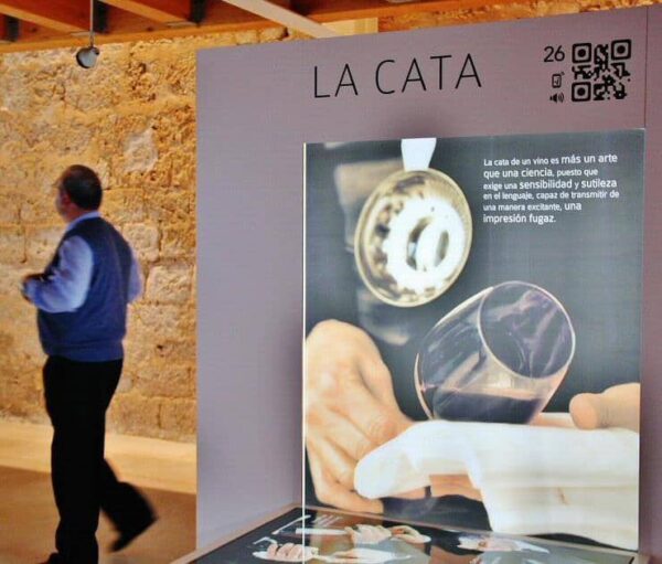 Museo del Vino en el castillo de Peñafiel en Valladolid