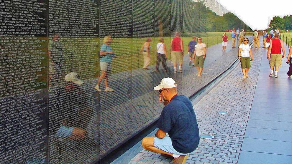 Memorial de Vietnam en Washington
