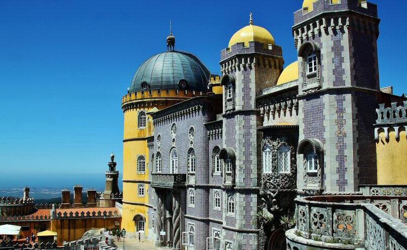 Palacio da Pena en Sintra cerca de Lisboa