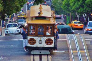 Tranvías en San Francisco para turistas