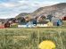 Casas de colores en Narsaq en Groenlandia