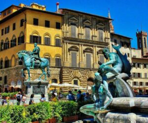 Plaza de la Signoria en Florencia