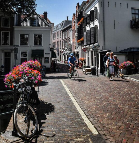 Bicicletas en La Haya en Holanda