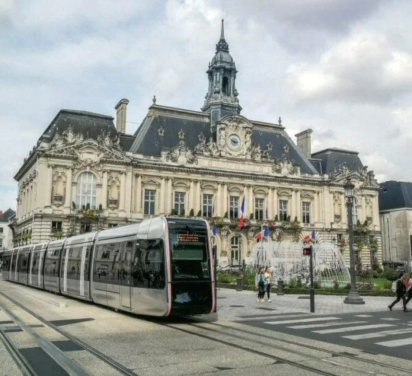 Ayuntamiento de Tours en Valle del Loira en Francia