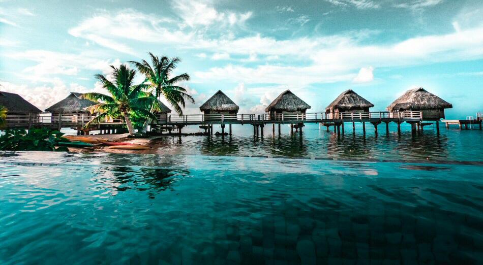 Manava Resort en Moorea en Polinesia Francesa