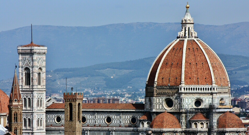 Cúpula de Brunelleschi en la catedral Duomo de Florencia