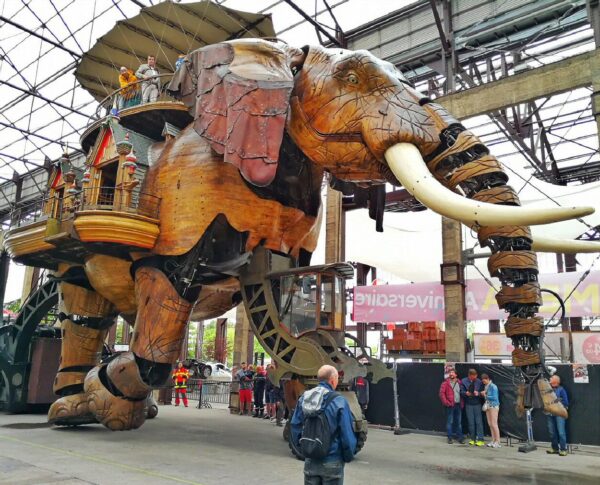 Gran Elefante de Las Máquinas de la Isla en Nantes