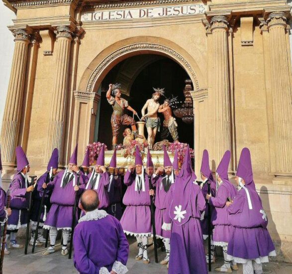 Procesión de los Salzillos en la Semana Santa de Murcia