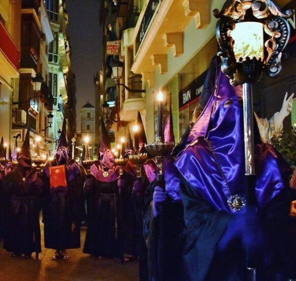 Procesión del Silencio en Semana Santa de Murcia
