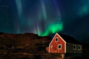 Auroras boreales en Groenlandia @Foto: Javier Alippi