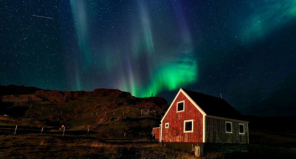 Auroras boreales en Groenlandia @Foto: Javier Alippi