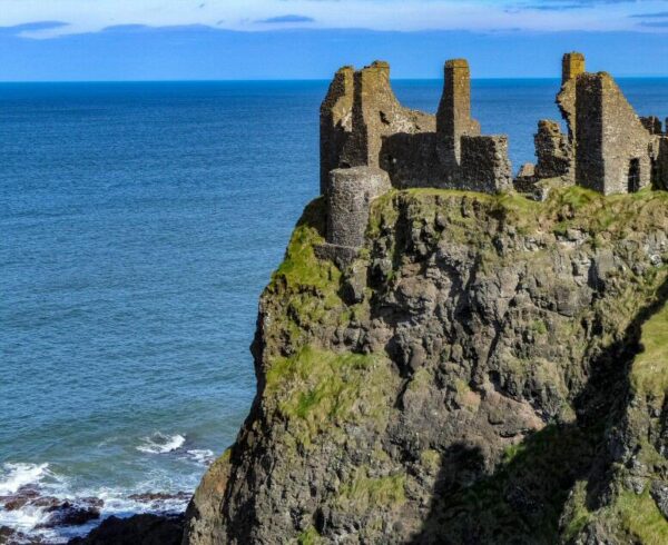 Castillo de Dunluce en Irlanda del Norte